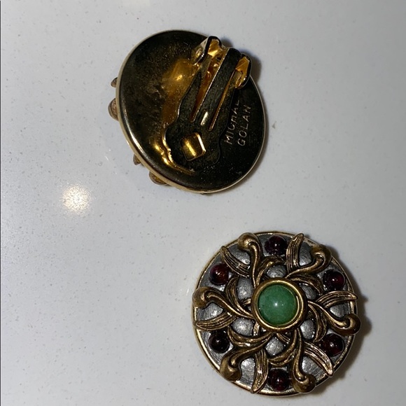 Michael Golan clip earrings - Picture 3 of 3